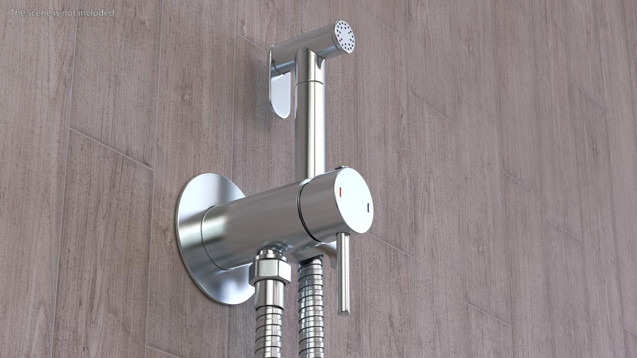 3D model Hygienic Shower