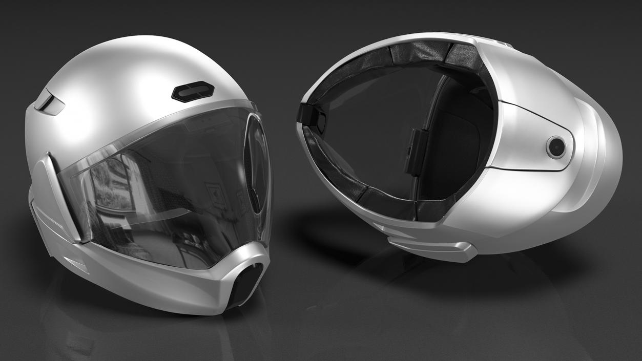 3D CrossHelmet X1 Smart Motorcycle Helmet model