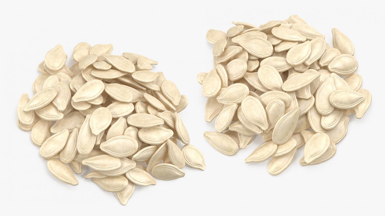 Pumpkin Seeds in Shell 3D