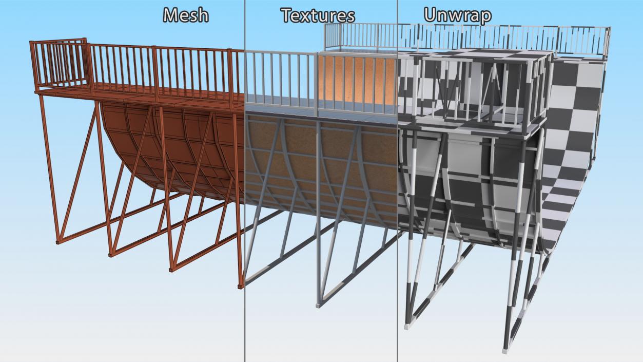 Vert Ramp 3D model