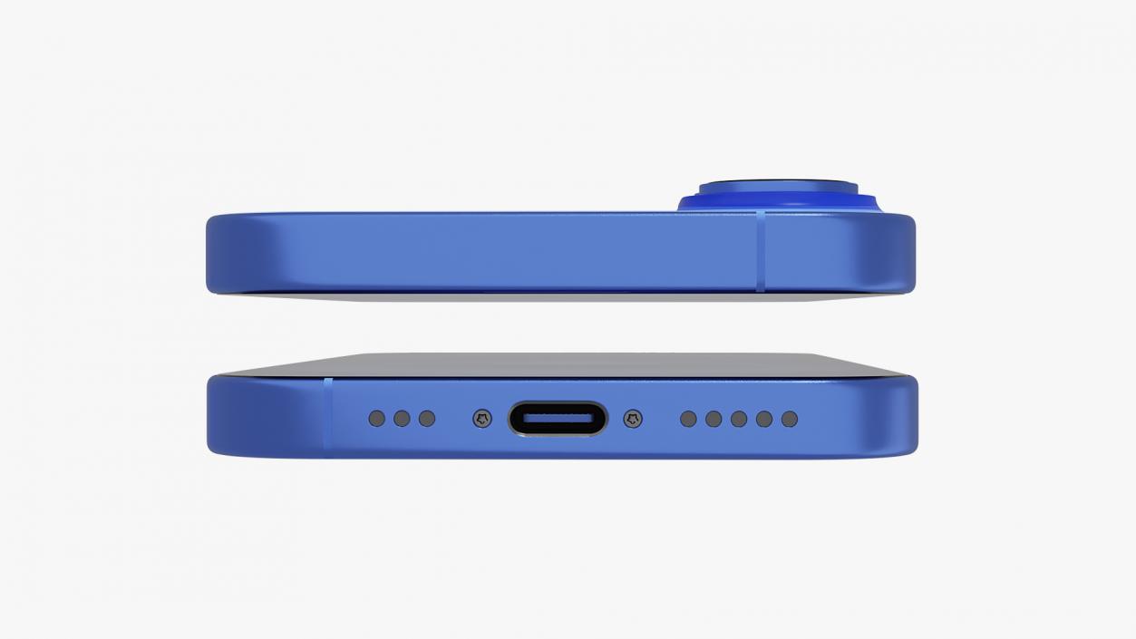 3D IPhone 16 Ultramarine