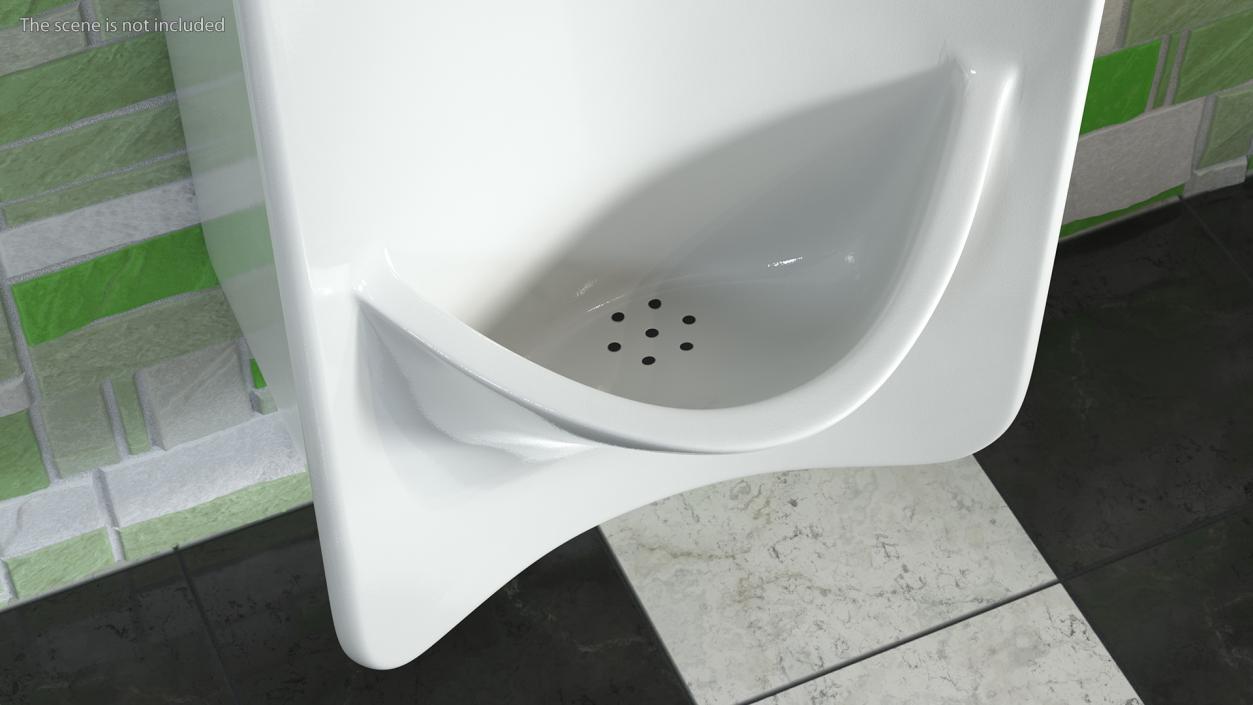 American Standard Greenbrook Top Spud Urinal 3D model