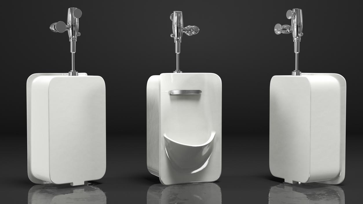 American Standard Greenbrook Top Spud Urinal 3D model