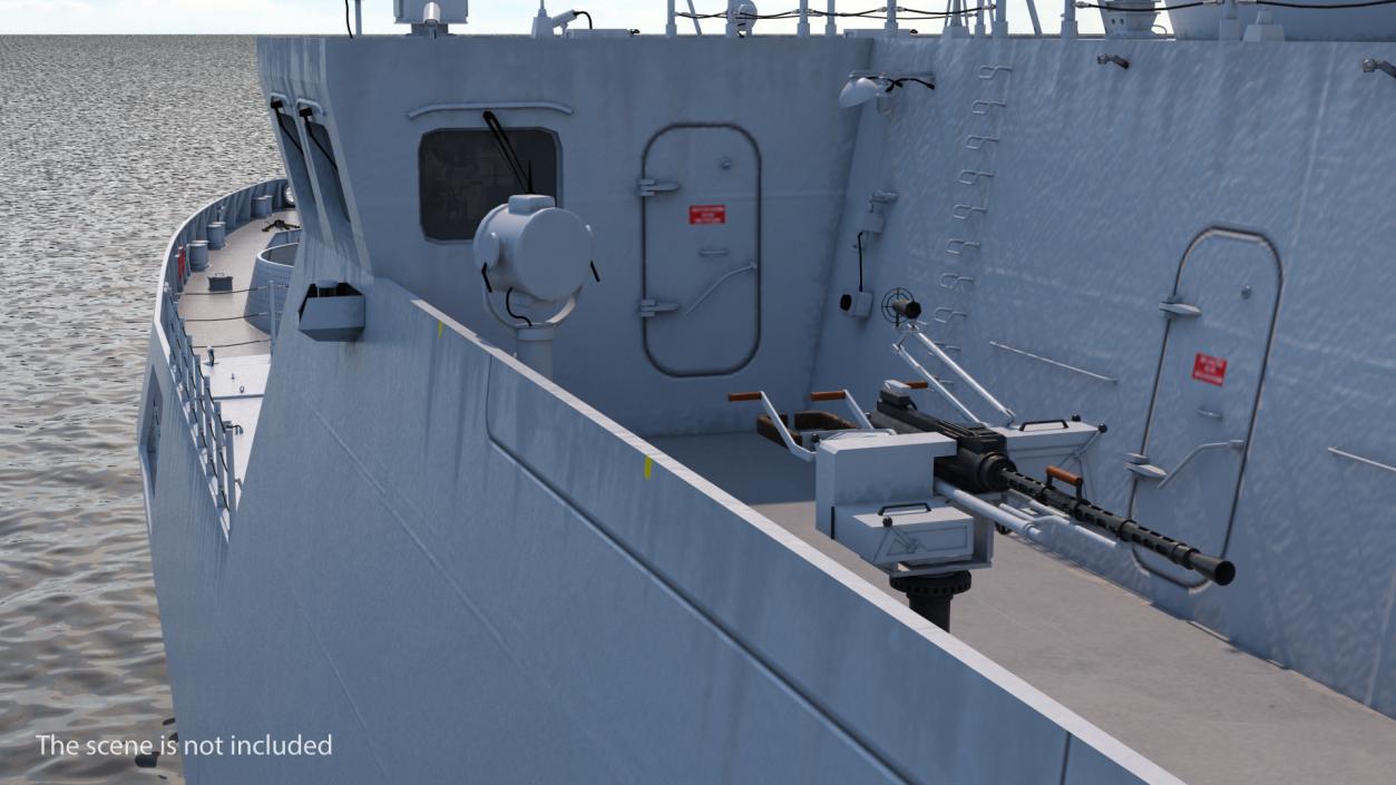 Russian Military Vessels Rigged Collection 3D