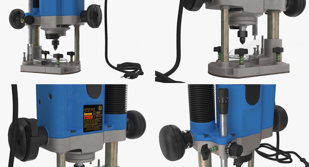 3D Plunge Router Generic