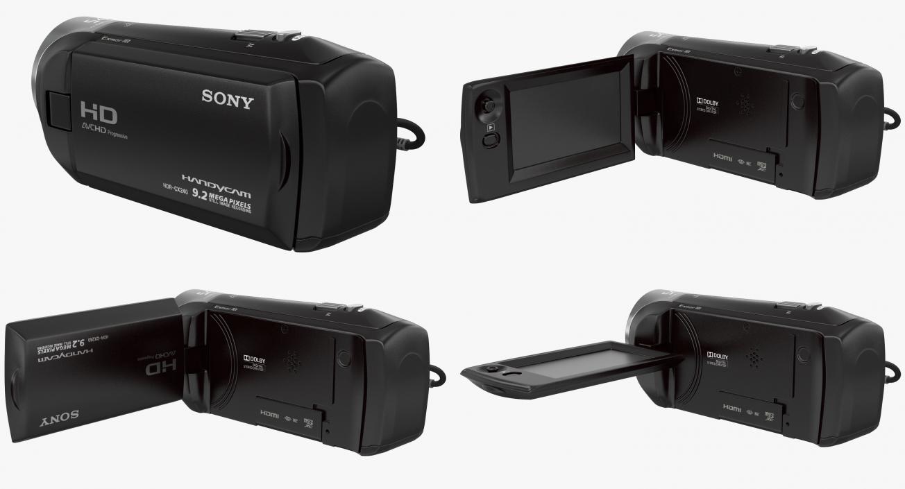 3D Sony Camcorders Collection