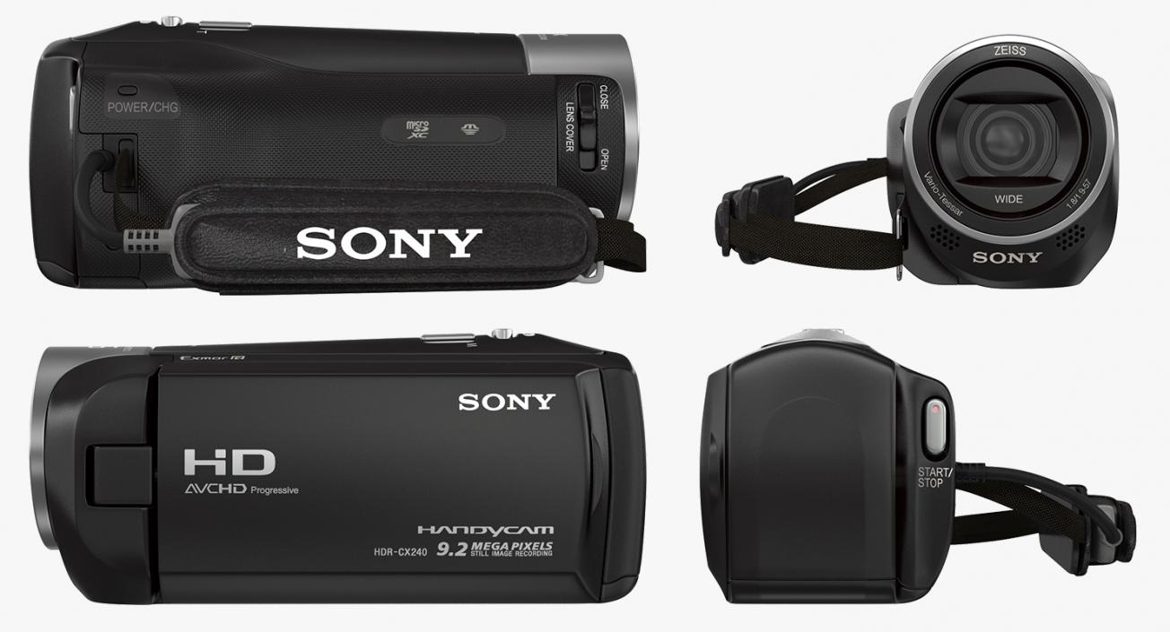 3D Sony Camcorders Collection