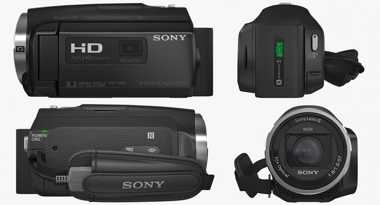 3D Sony Camcorders Collection