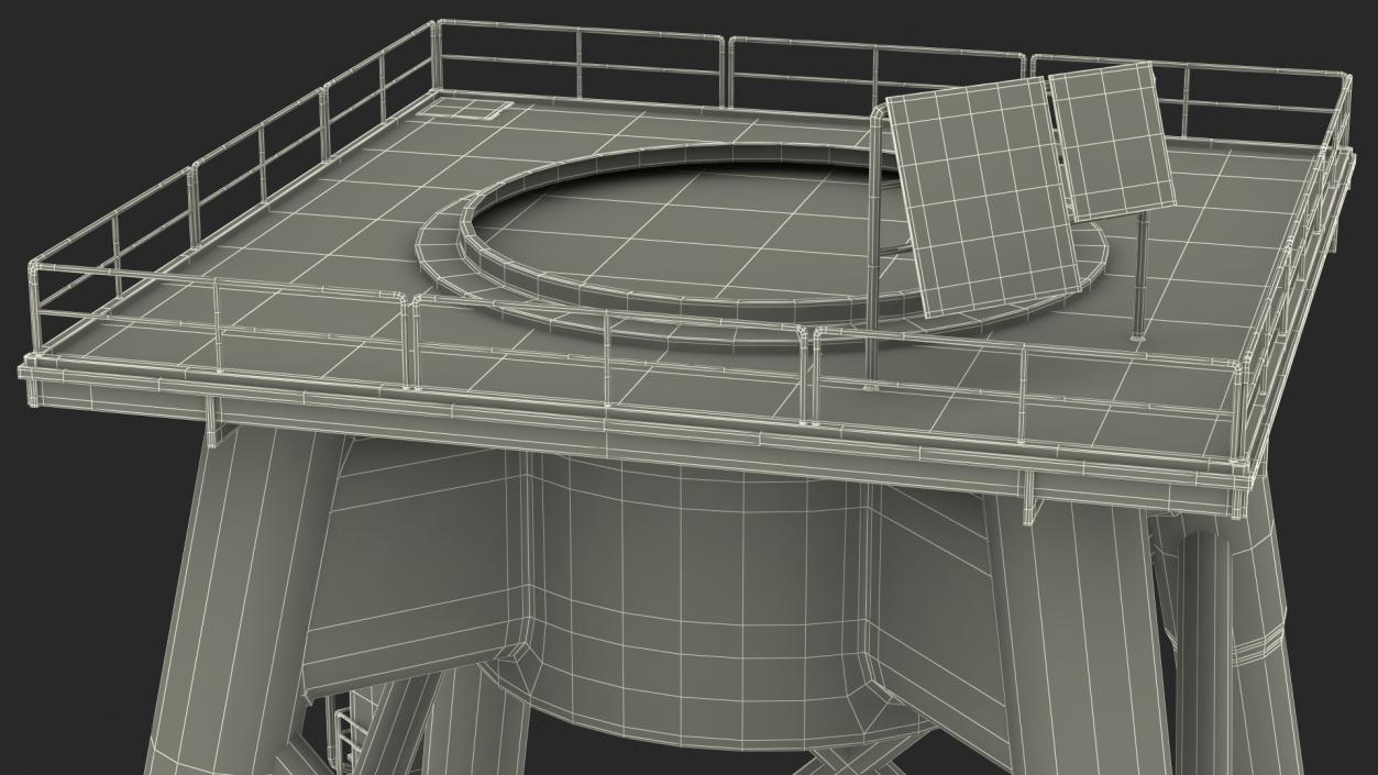 3D Offshore Support Structure