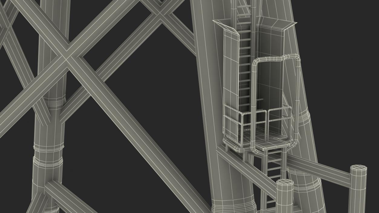 3D Offshore Support Structure