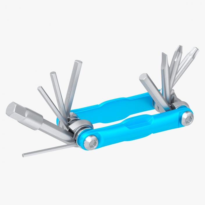 3D Bike Hex Keys Multitool model