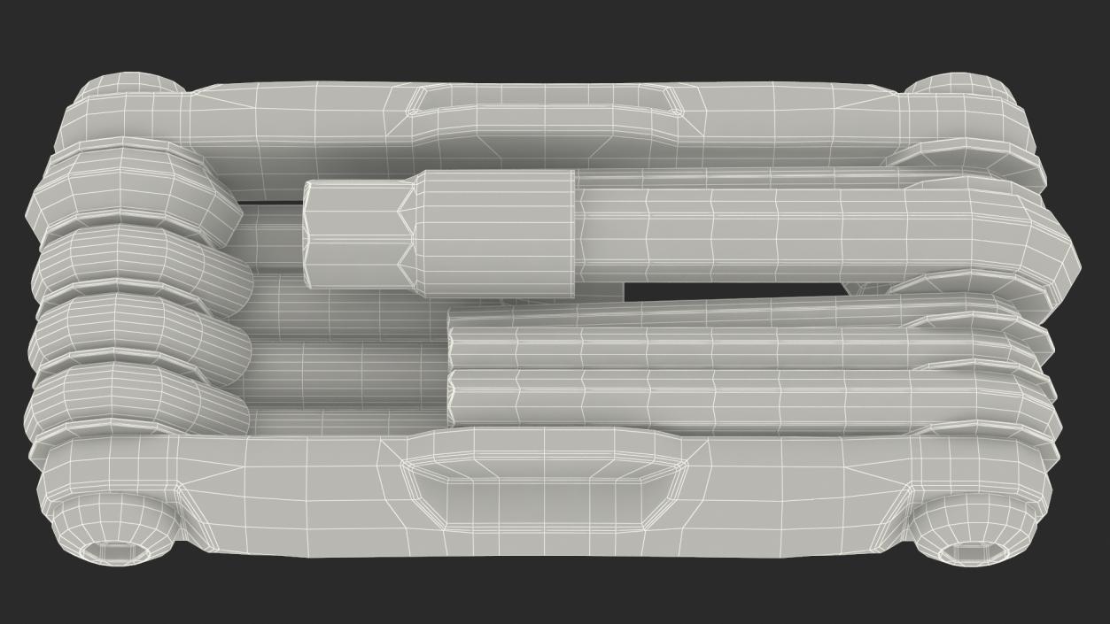 3D Bike Hex Keys Multitool model