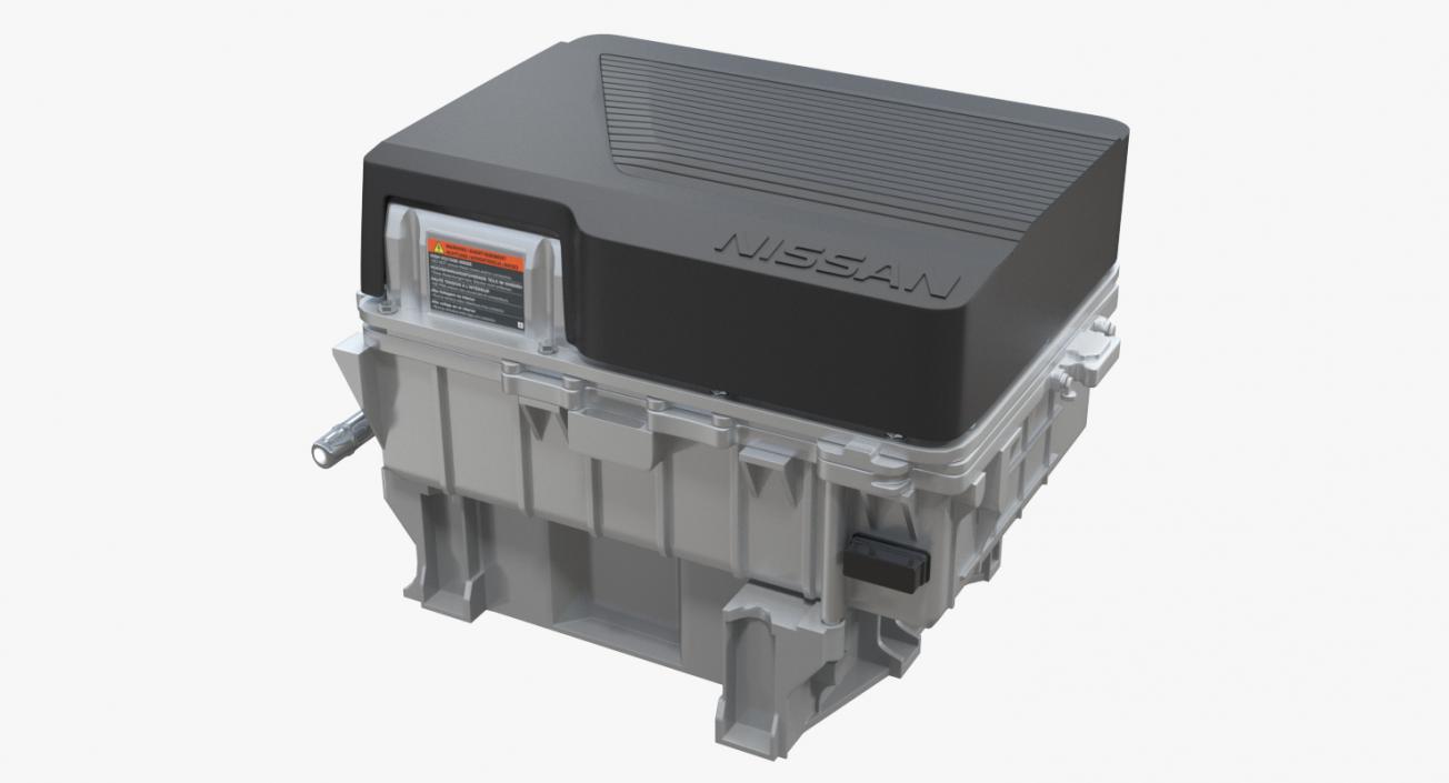 Nissan Leaf Electric Engine 3D