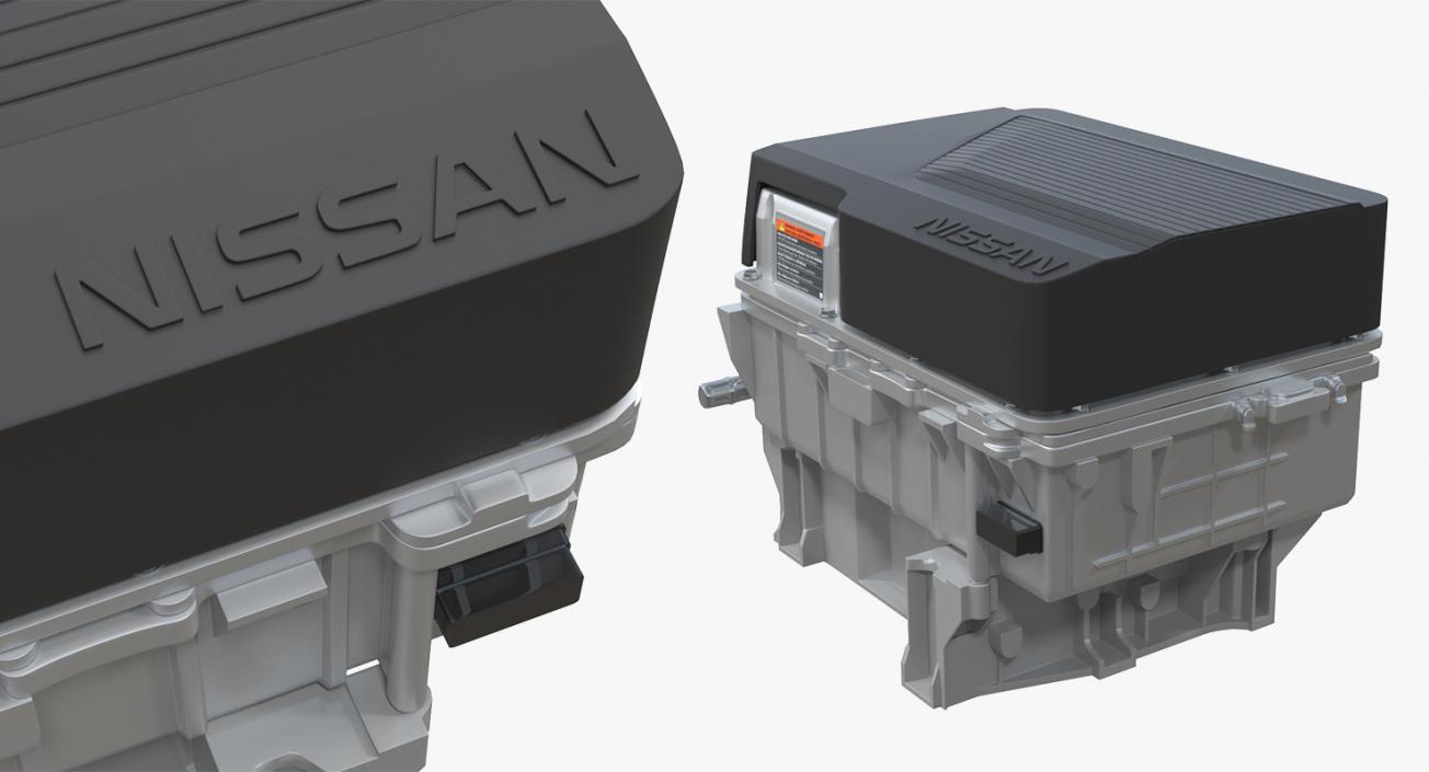 Nissan Leaf Electric Engine 3D