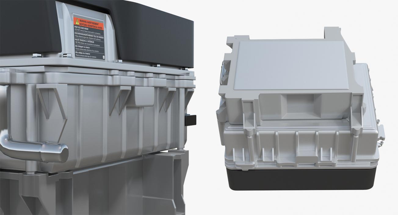 Nissan Leaf Electric Engine 3D