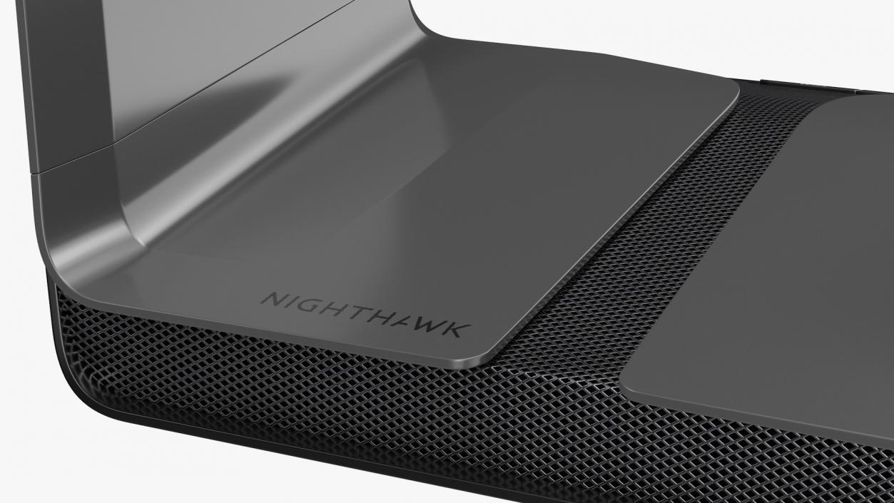 3D Netgear Nighthawk AX8 Wifi Router model