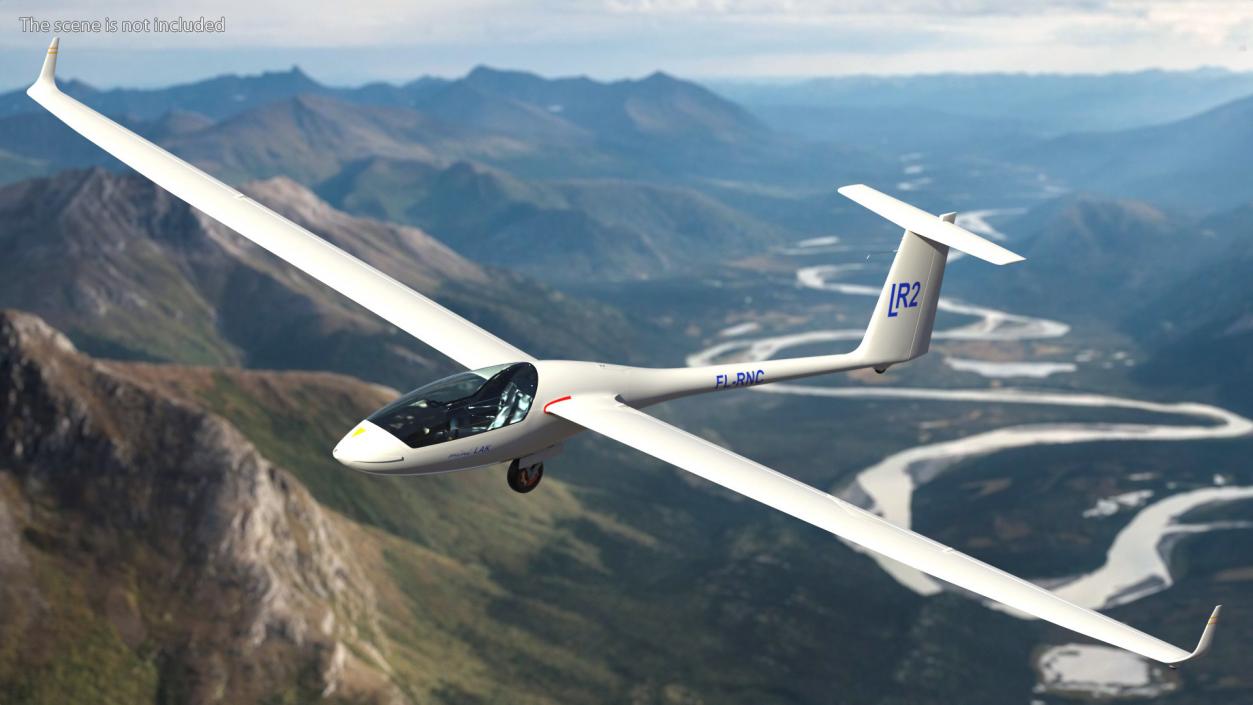 3D Electric Glider MiniLAK model