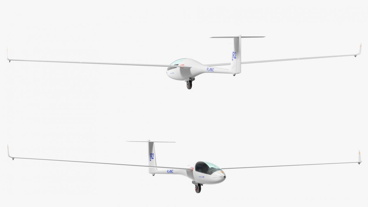 3D Electric Glider MiniLAK model