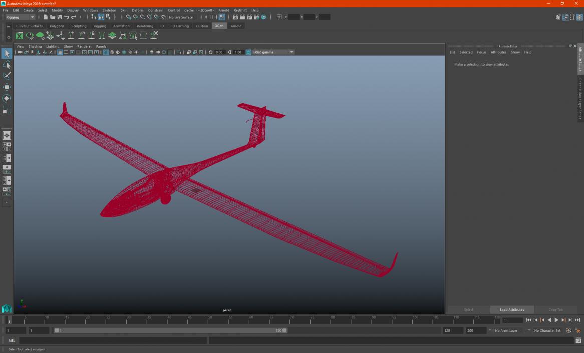 3D Electric Glider MiniLAK model