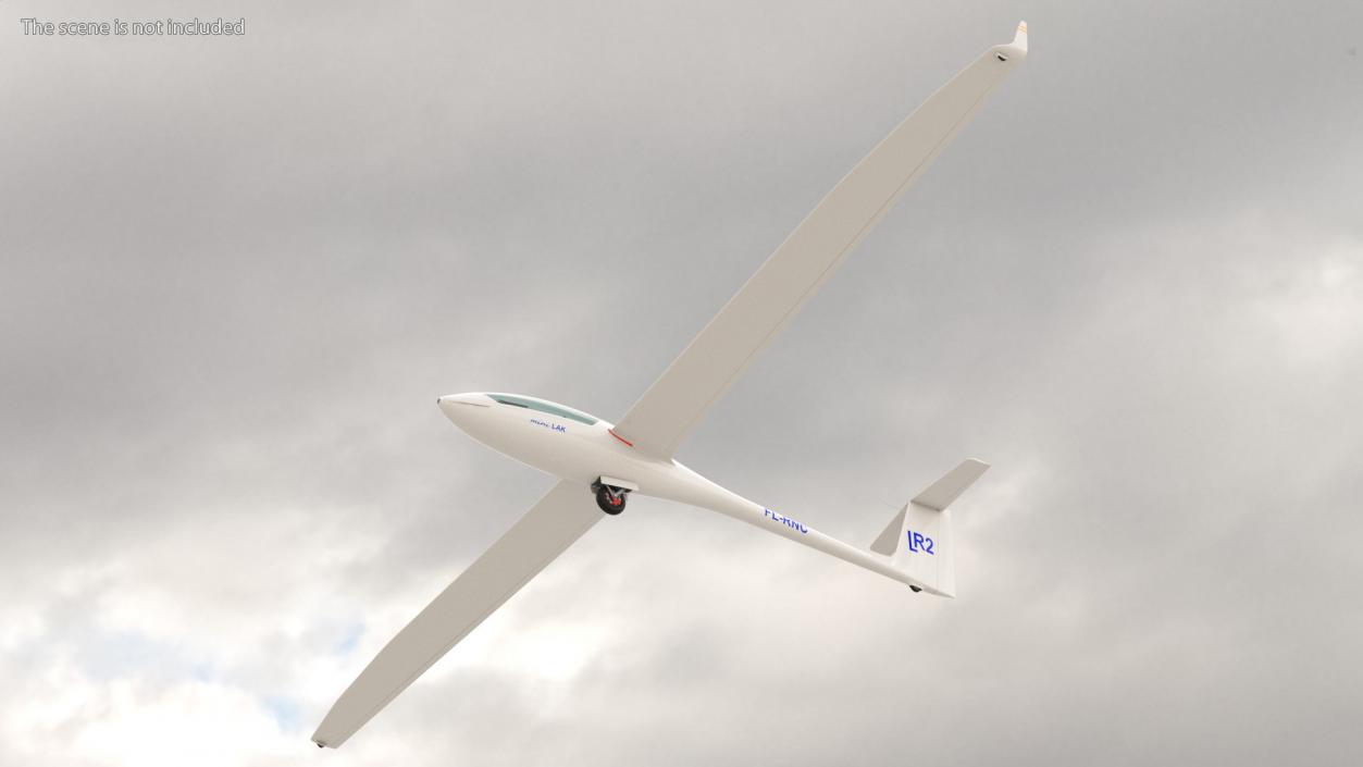 3D Electric Glider MiniLAK model