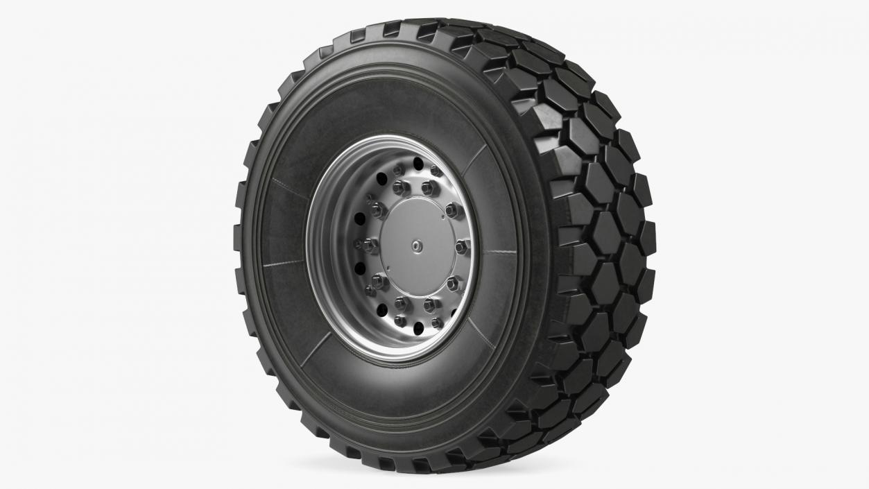 3D model Electric Truck Wheel