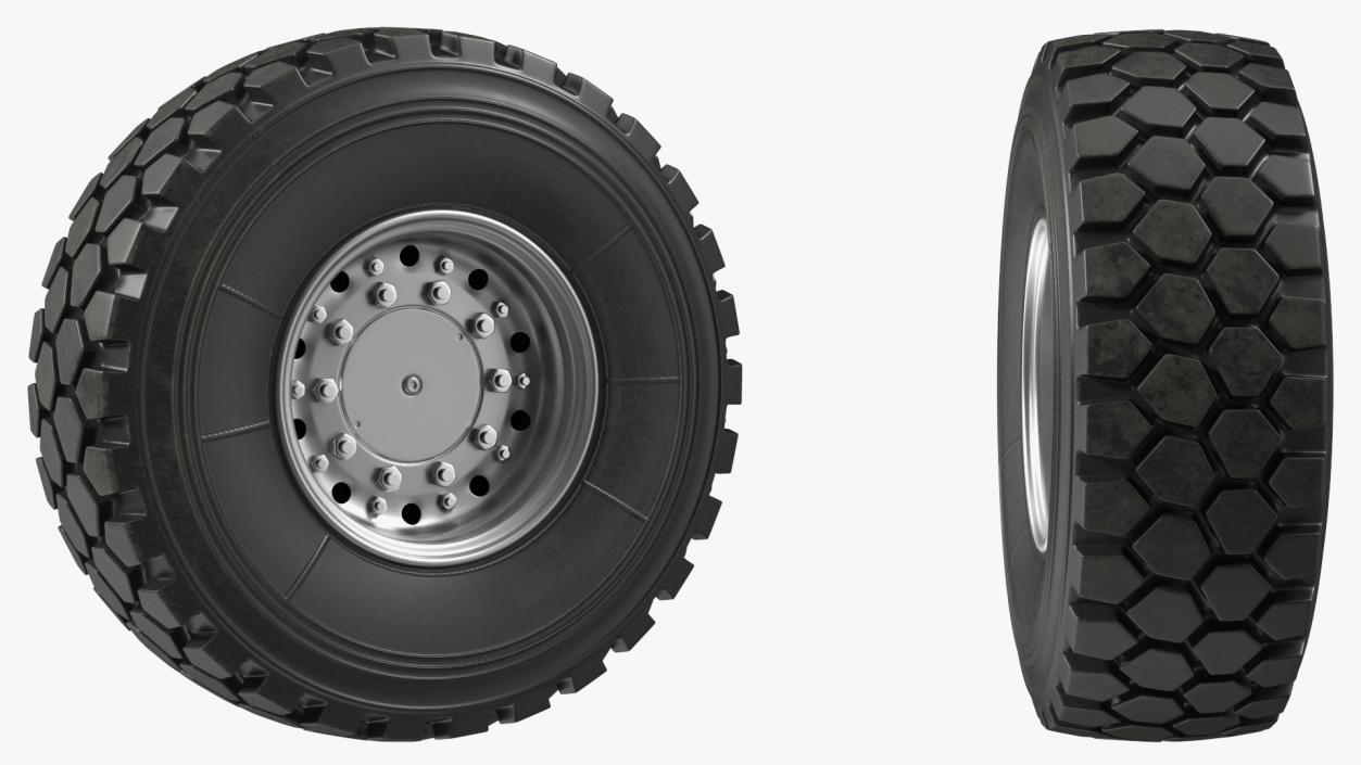 3D model Electric Truck Wheel