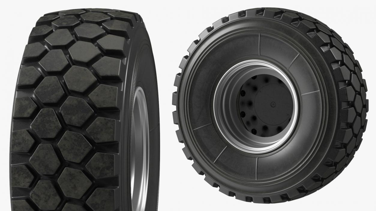 3D model Electric Truck Wheel