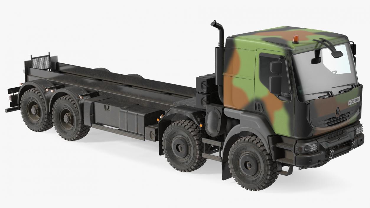 Renault Kerax 8x8 Heavy Utility Truck 3D