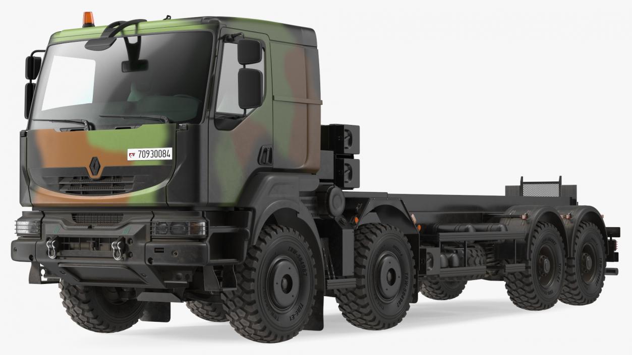 Renault Kerax 8x8 Heavy Utility Truck 3D