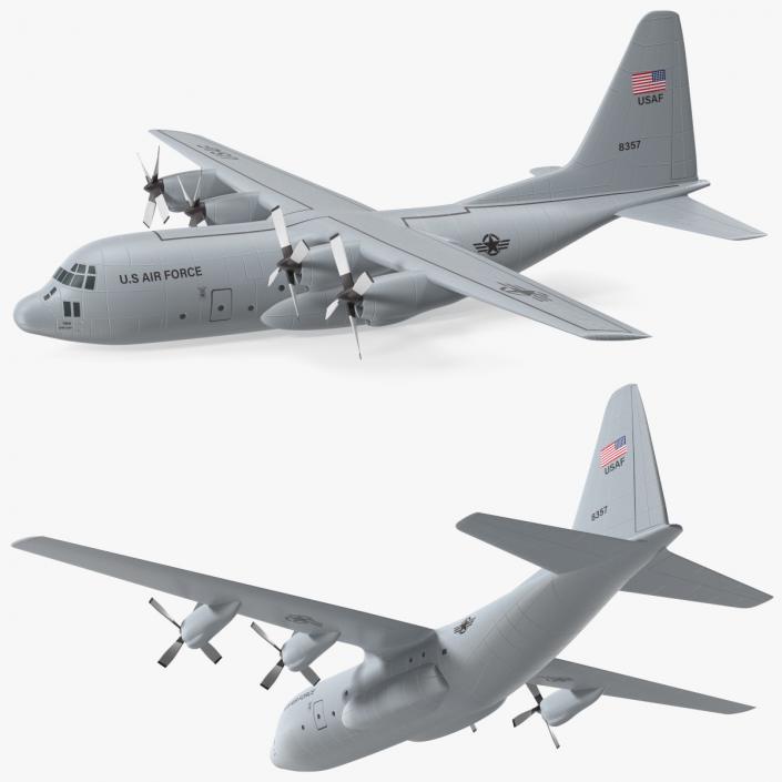 Hercules C130 Scale 3D model