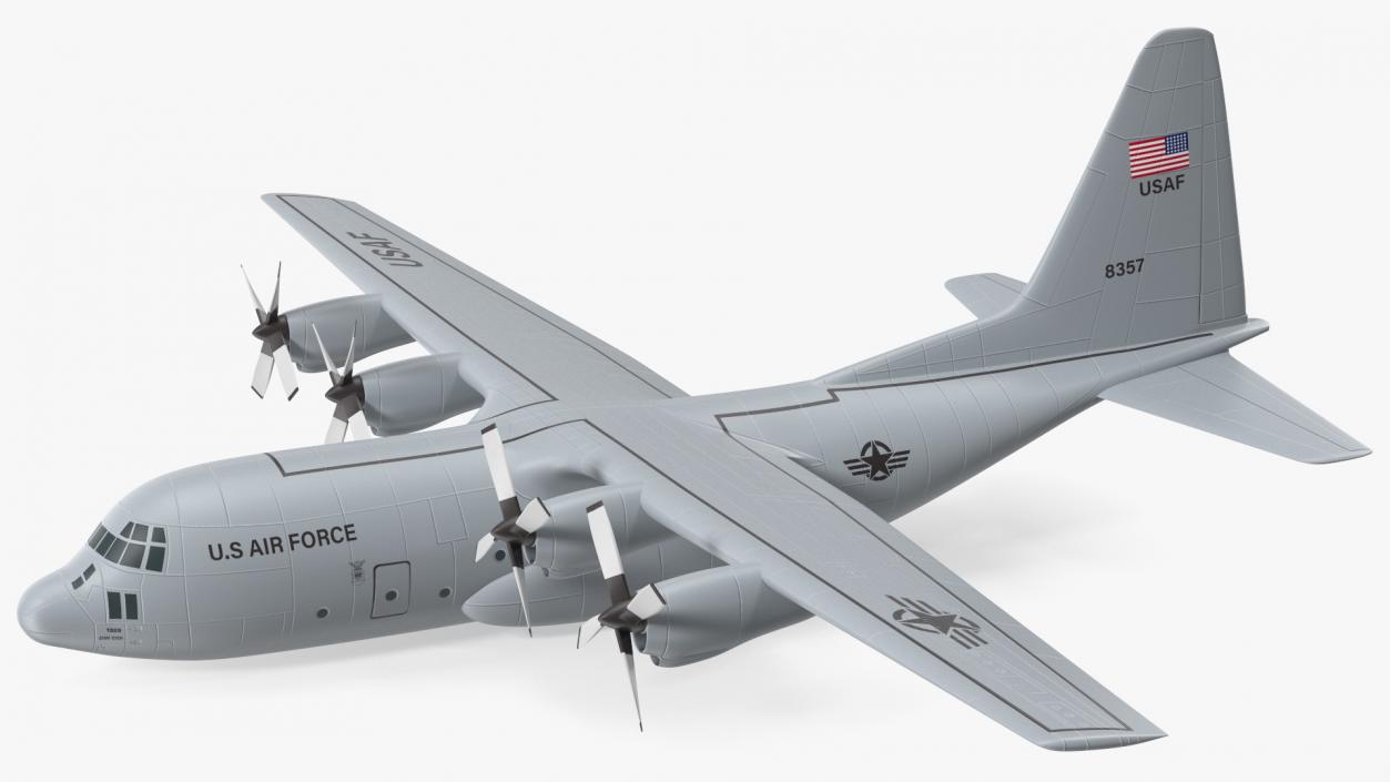 Hercules C130 Scale 3D model