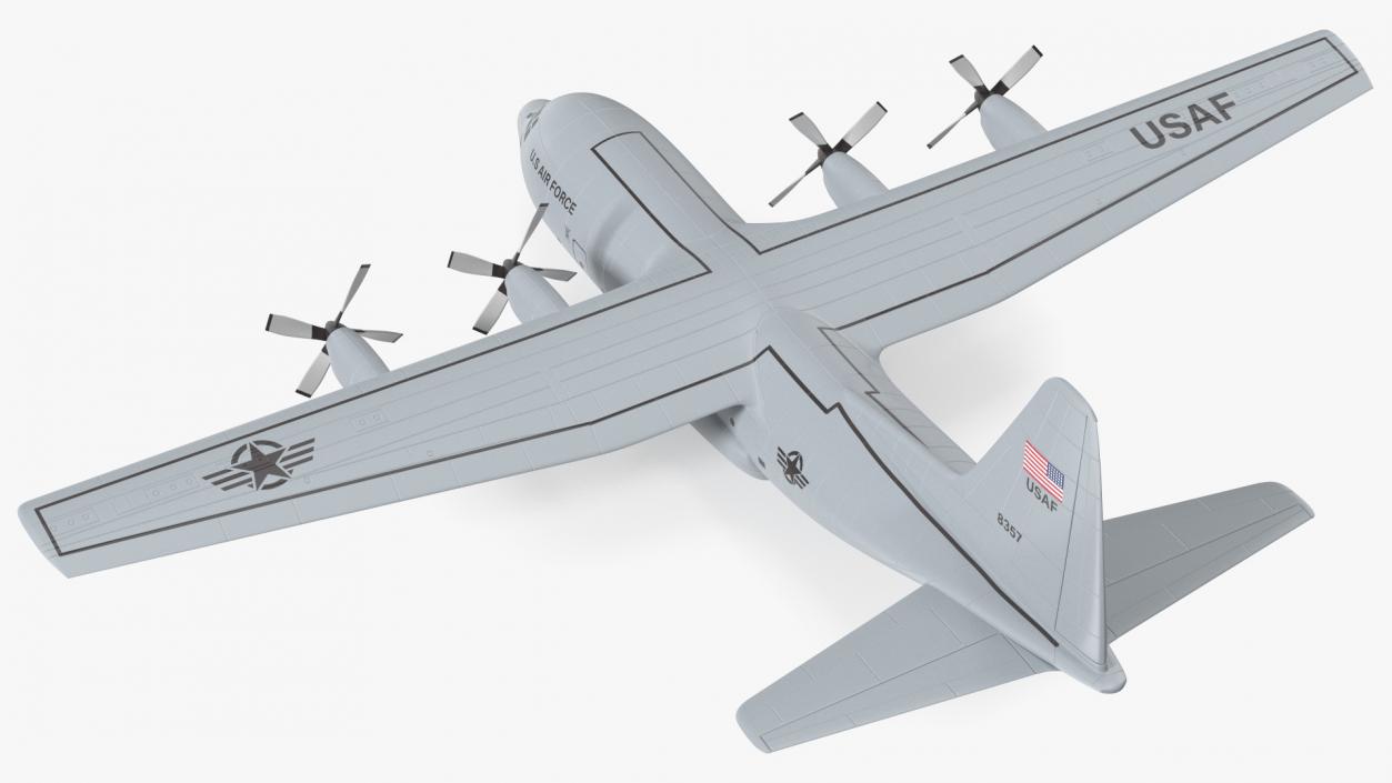 Hercules C130 Scale 3D model