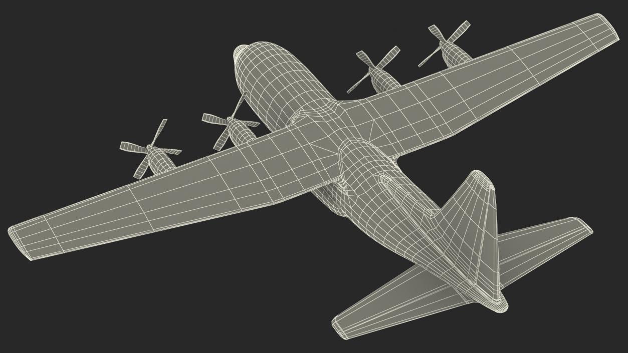 Hercules C130 Scale 3D model