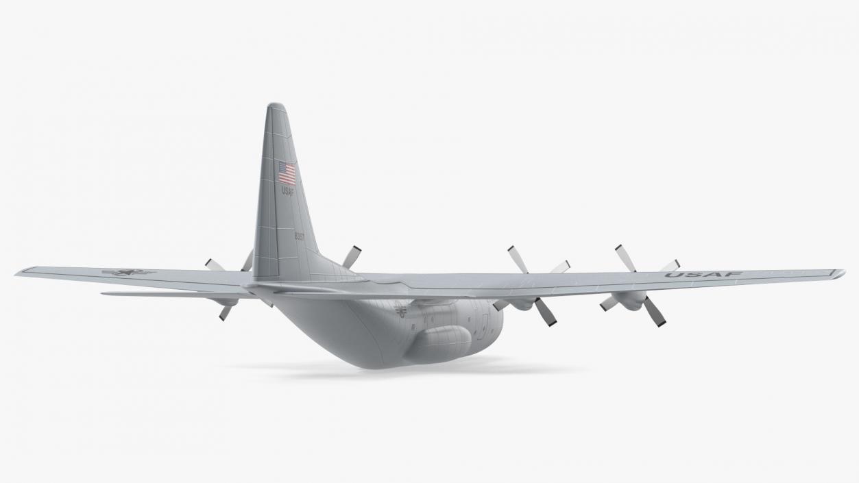 Hercules C130 Scale 3D model