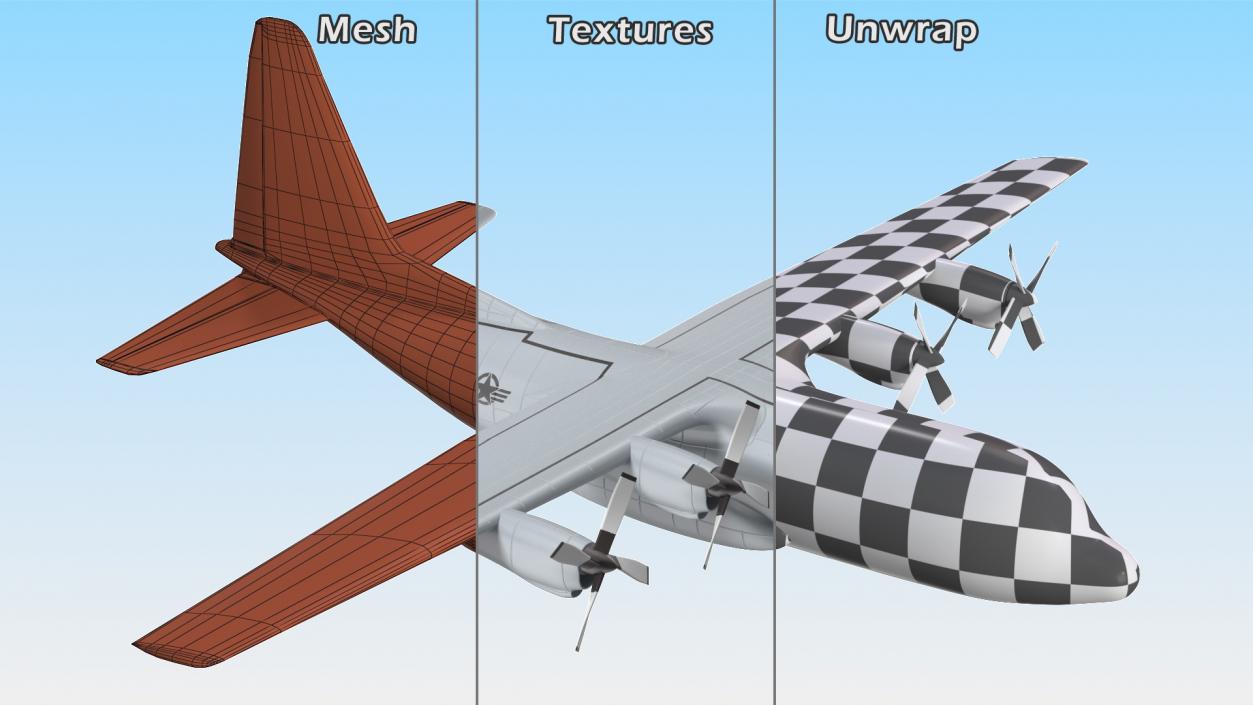 Hercules C130 Scale 3D model