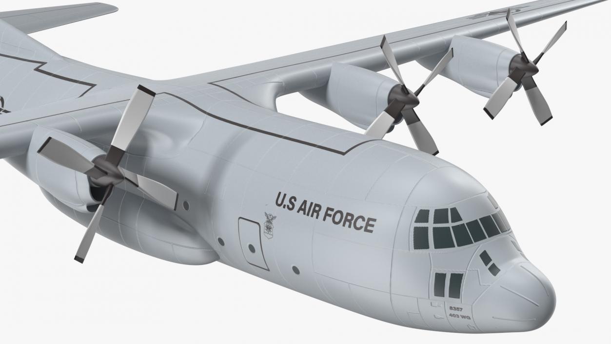 Hercules C130 Scale 3D model