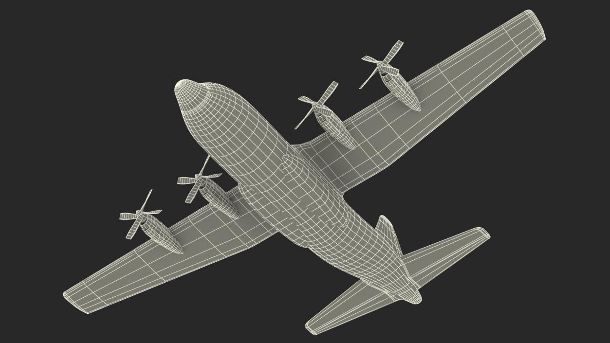 Hercules C130 Scale 3D model