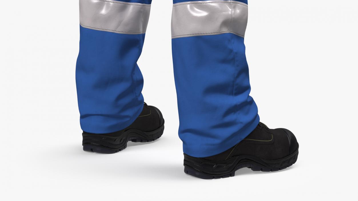 Oil Field Worker Uniform 3D model