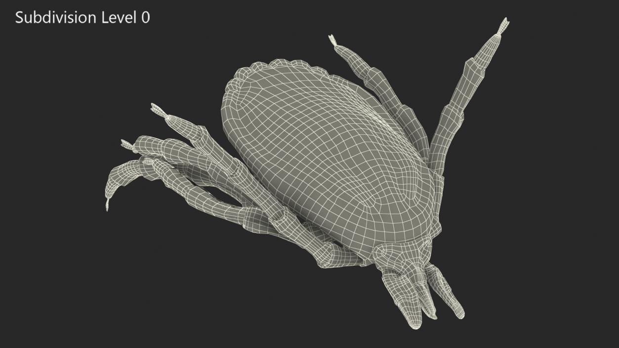 Tick Bite Pose 3D model