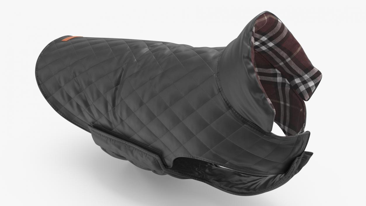 Dog Coat Black 3D model