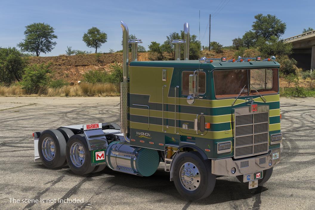 Semi Trucks Collection 3D