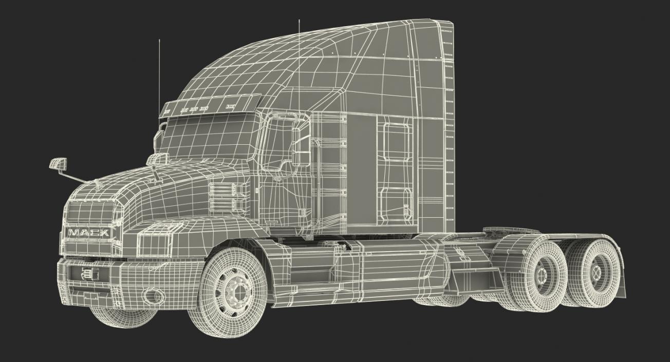 Semi Trucks Collection 3D