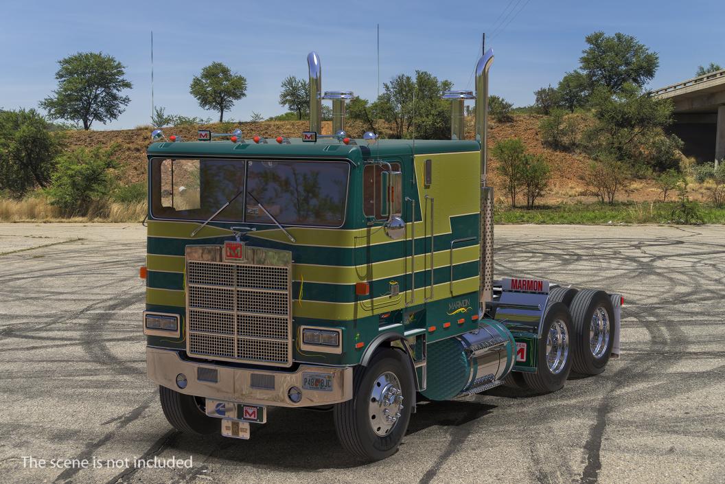 Semi Trucks Collection 3D