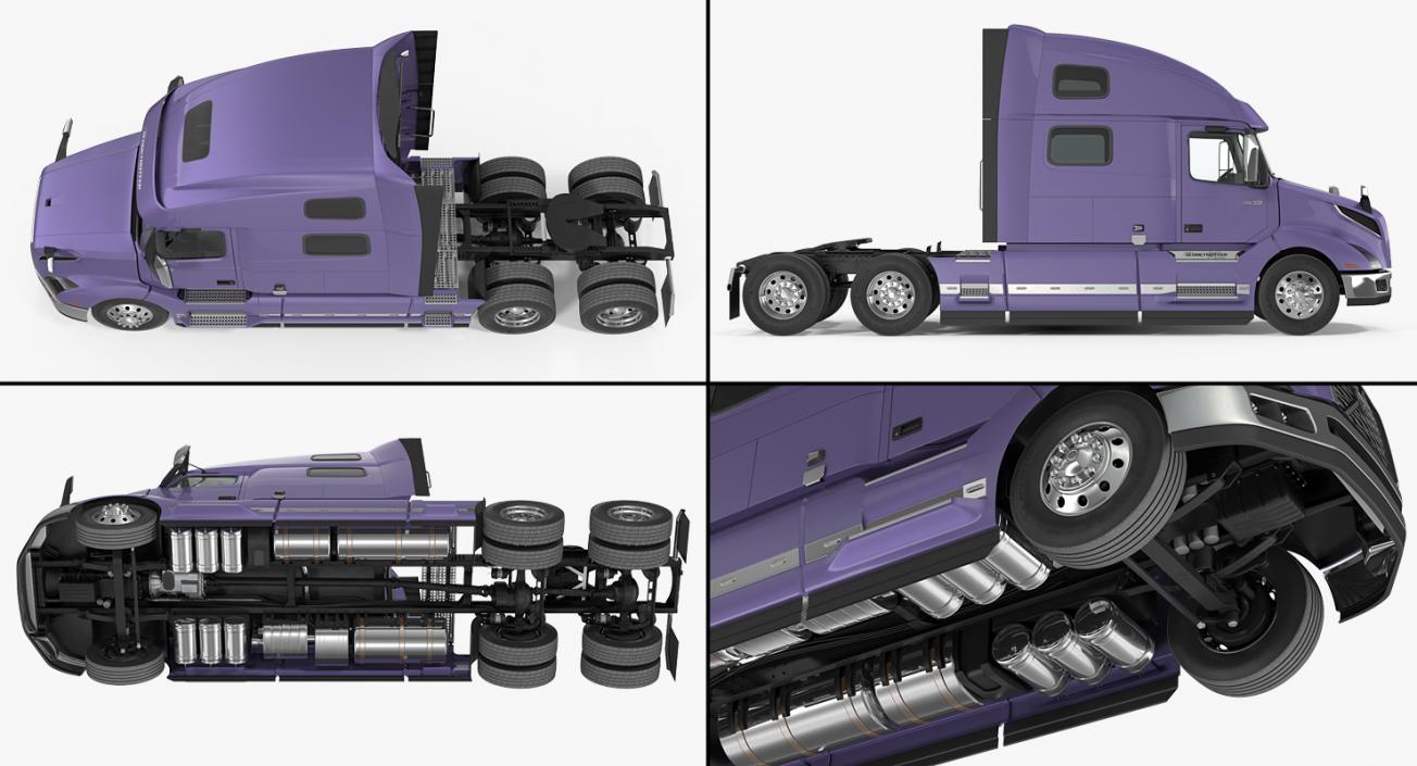 Semi Trucks Collection 3D