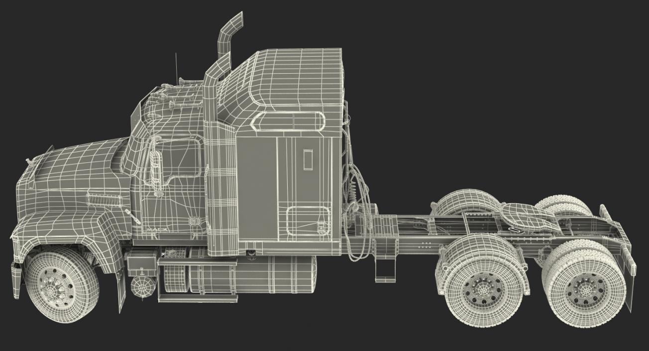 Semi Trucks Collection 3D