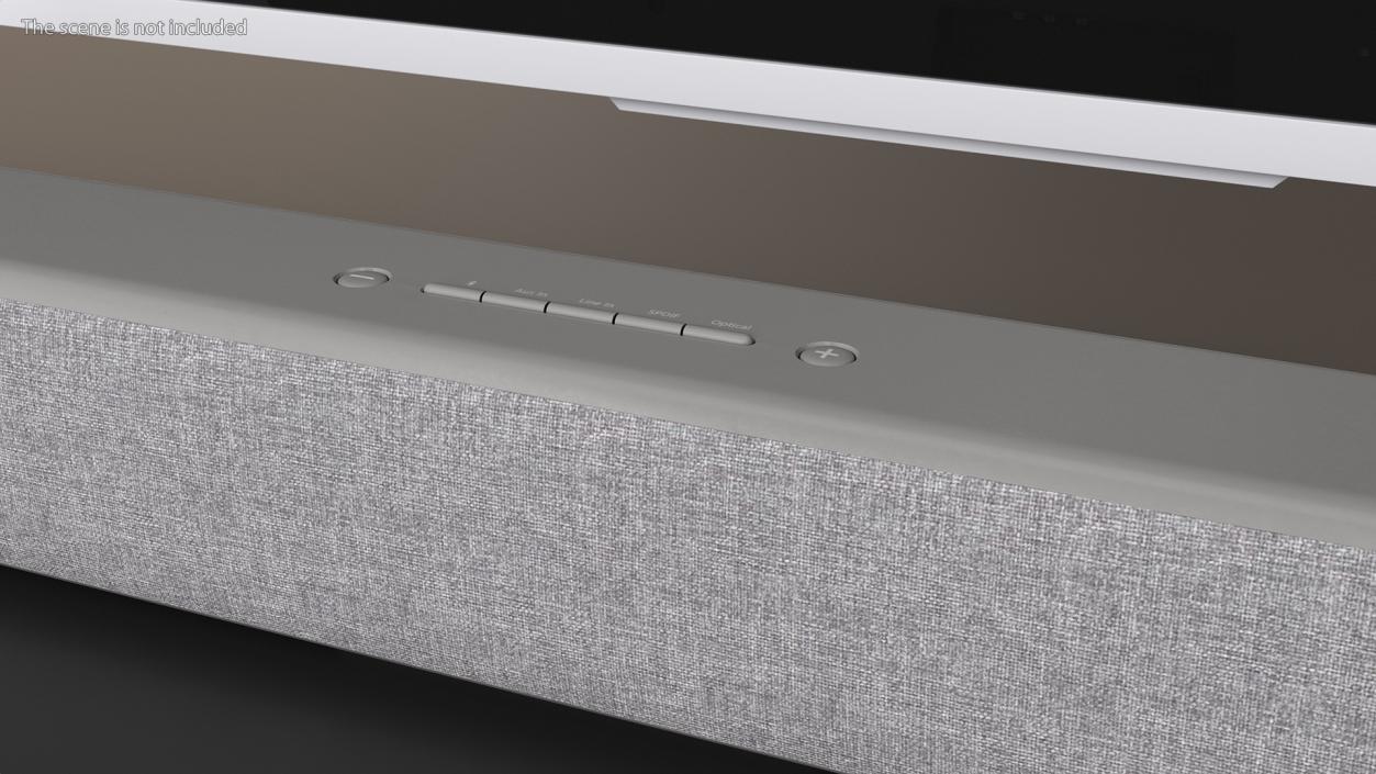 3D TV Soundbar Grey