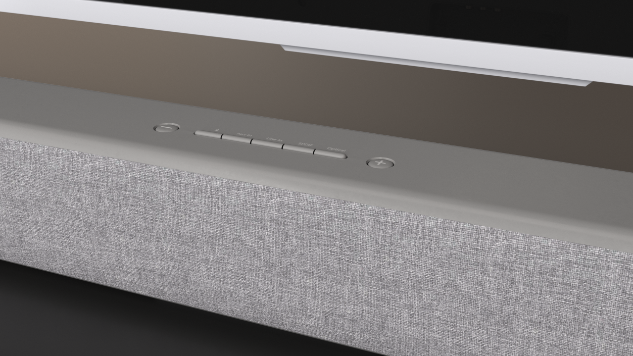 3D TV Soundbar Grey