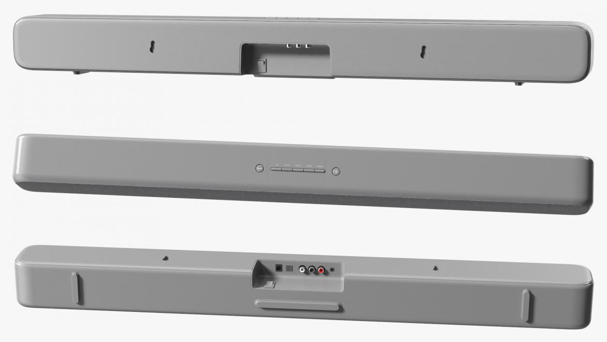 3D TV Soundbar Grey