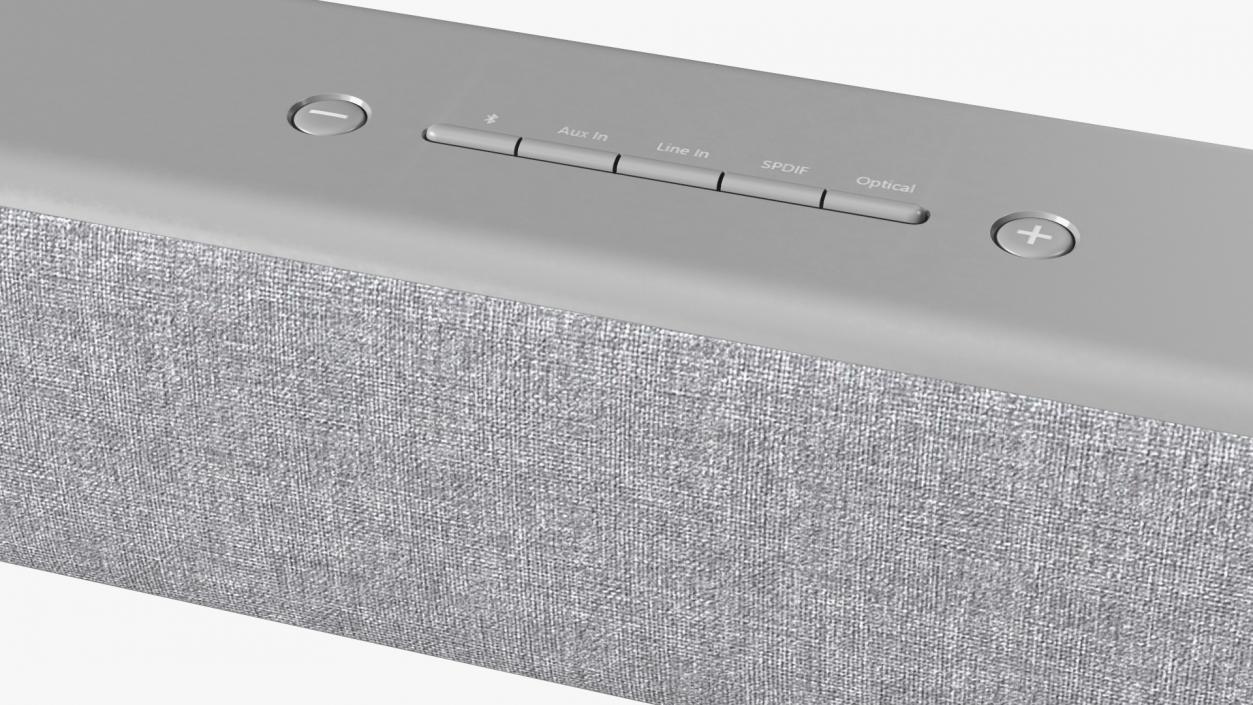 3D TV Soundbar Grey