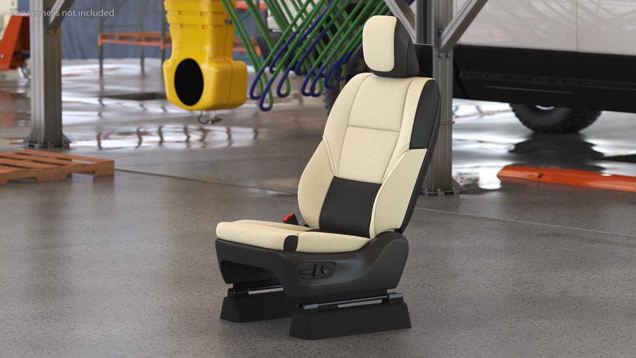 SUV Front Seat 3D model